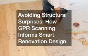 Avoiding Structural Surprises  How GPR Scanning Informs Smart Renovation Design
